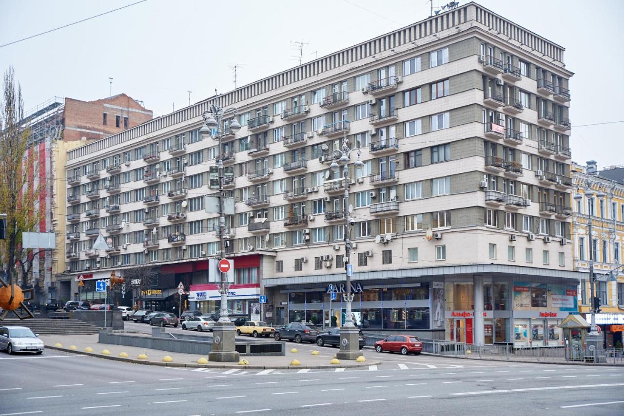 Big Jacuzzi , Sauna , Khreshchatyk Apartments Kyiv Exterior foto